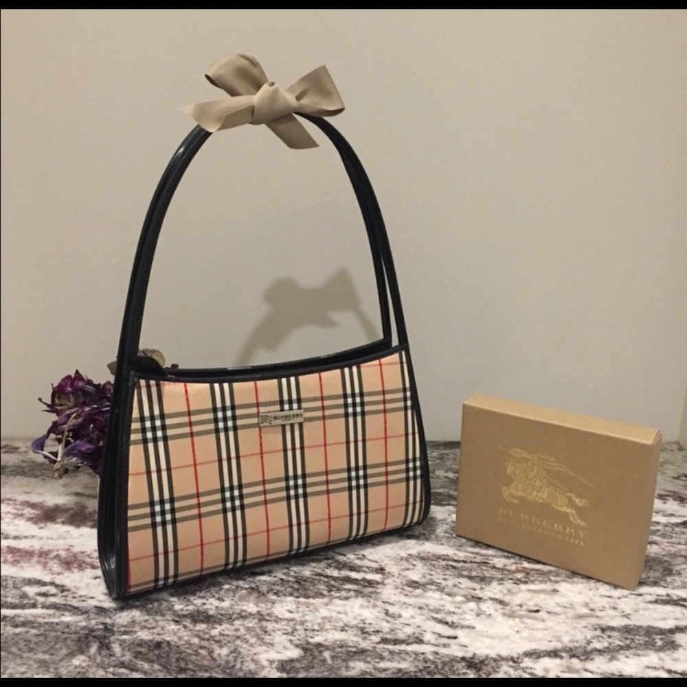 BURBERRY shoulder bag *AUTHENTIC*